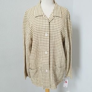 Democracy Democracy Long Sleeve Button Down Beige